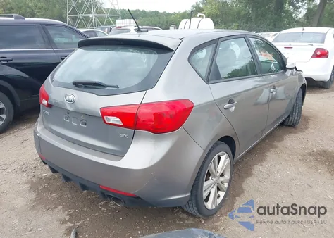 2011 Kia Forte Sx z USA, uszkodzony, nr VIN KNAFW5A35B5384682